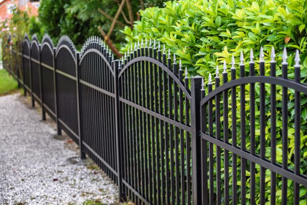 Iron Fence Pressure Washing in Greenville