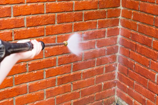 Brick Pressure Cleaning in Greenville