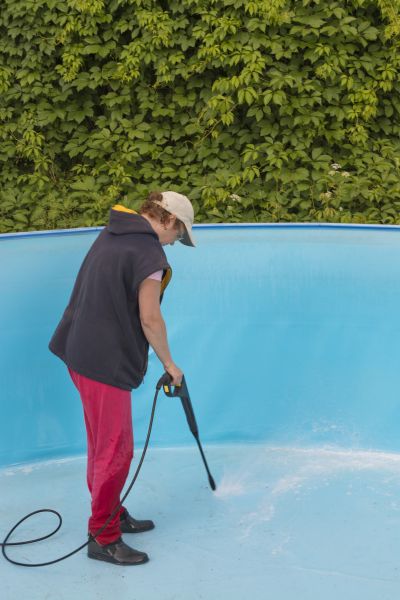 Pool Pressure Washing in Greenville