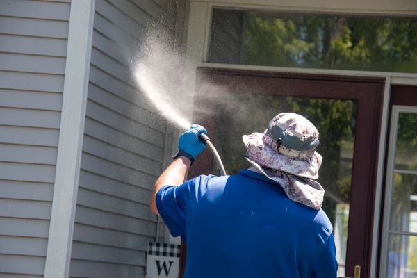 Siding Pressure Washing in Greenville