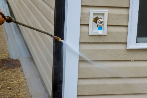 Vinyl Siding Cleaning in Greenville